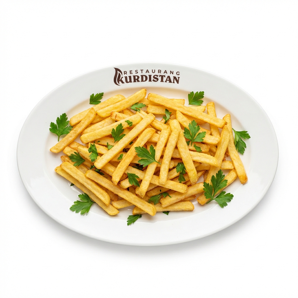 Bild på Tallrik Pommes