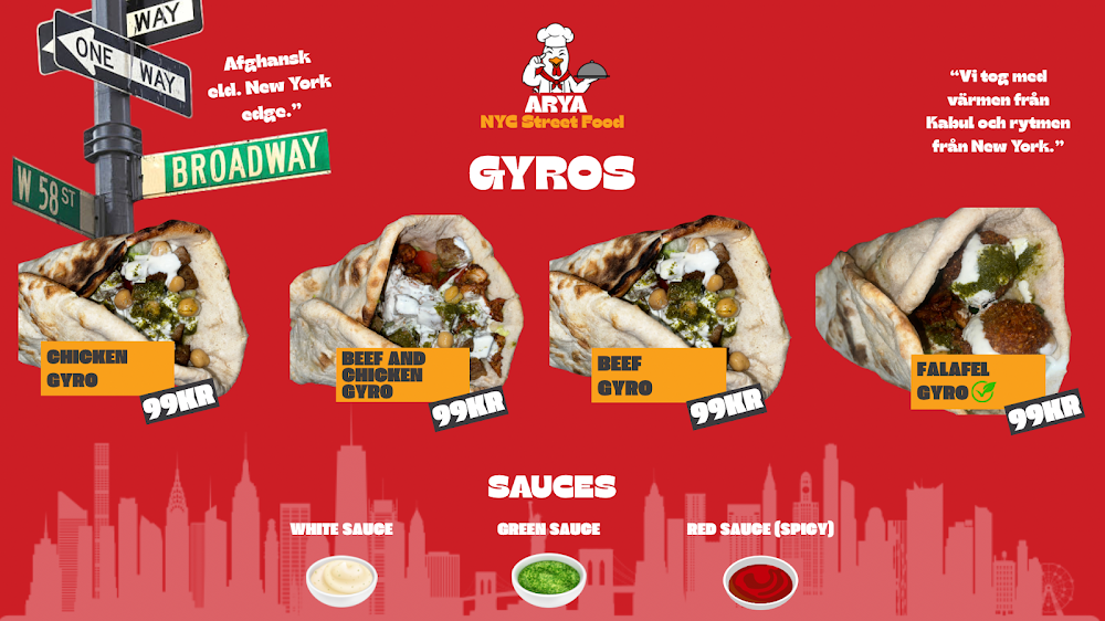 Arya NYC Street Food