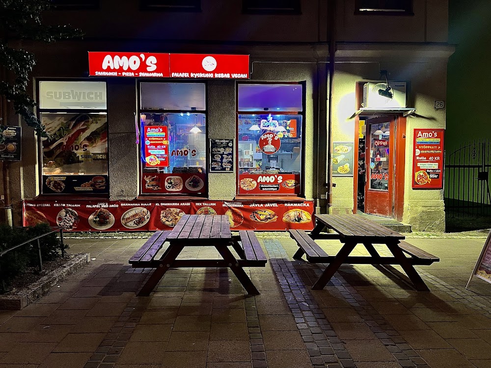 Amos Nyköping - Amo’s Pizzeria Halal food 🍔🍕🍗