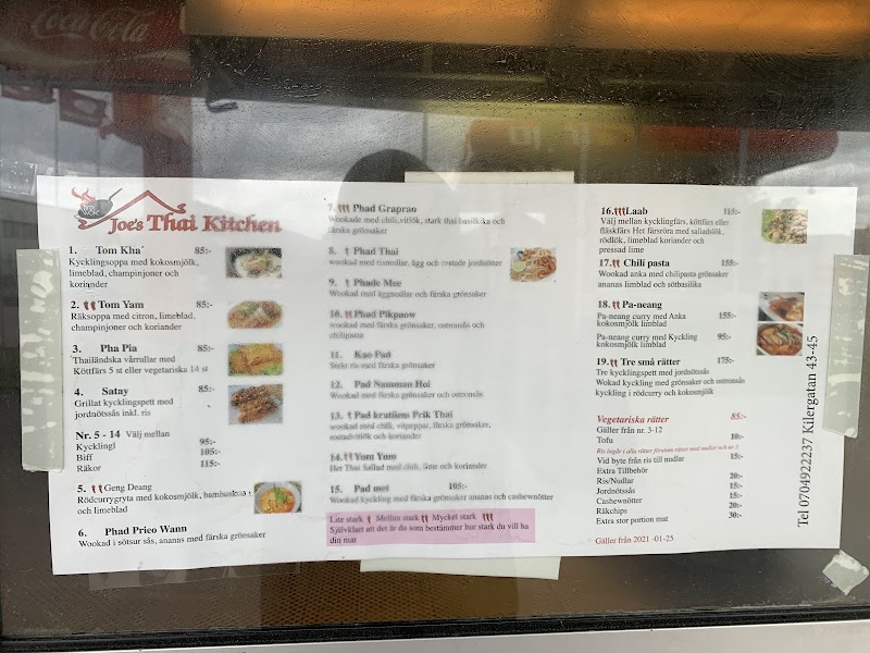 Joe's Thai Kitchen