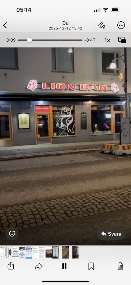 Lion bar