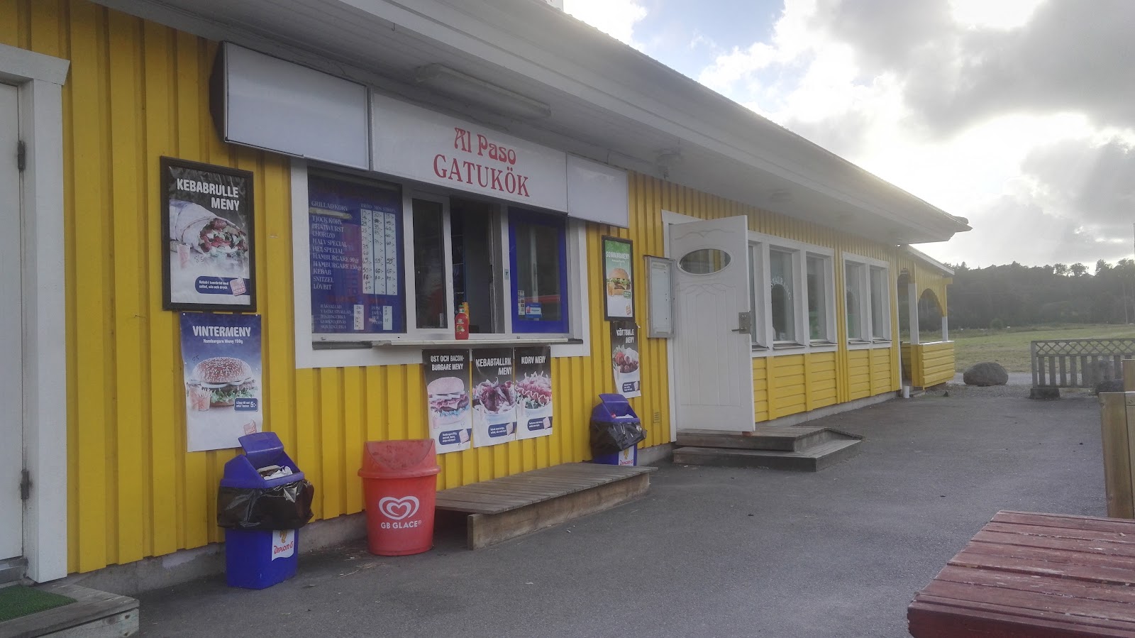 Al Paso restaurang och pizzeria, gatukök