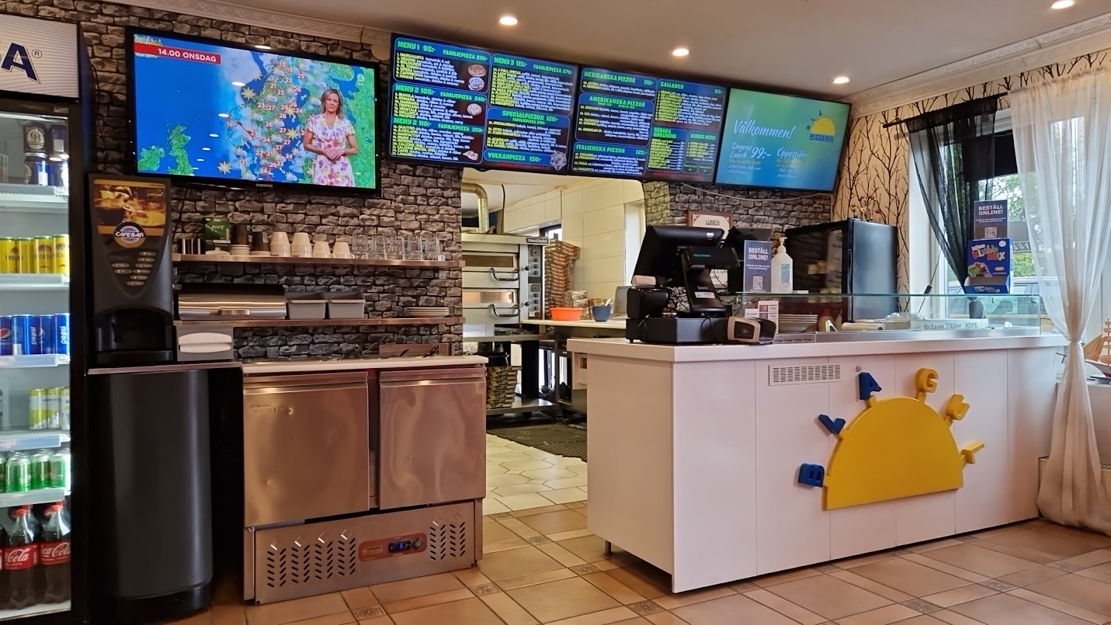 Pizzeria Blå-Gul i Sundsvall