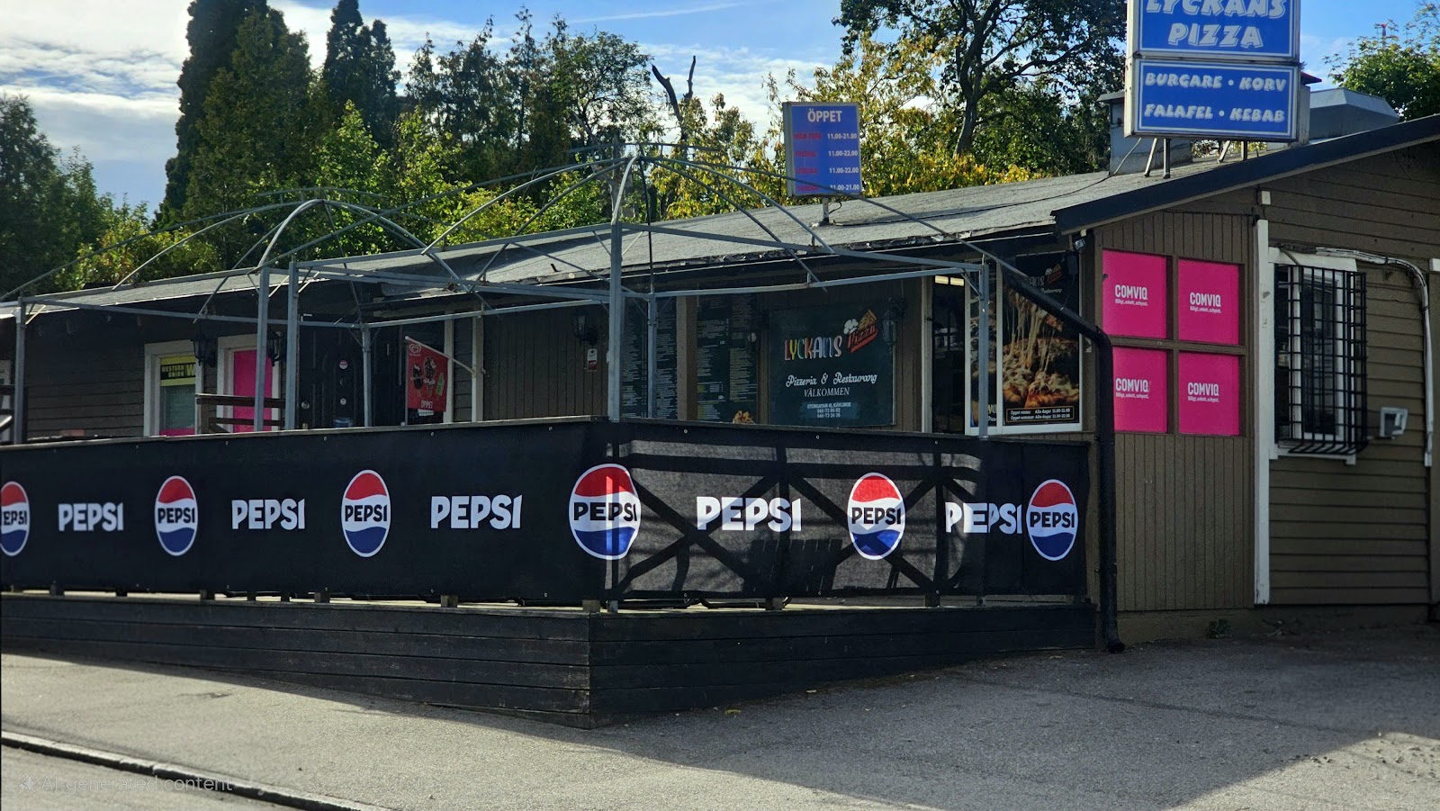Lyckans Pizzeria & Gatukök