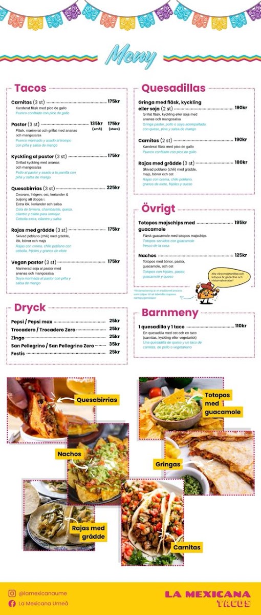 La Mexicana Tacos Umeå