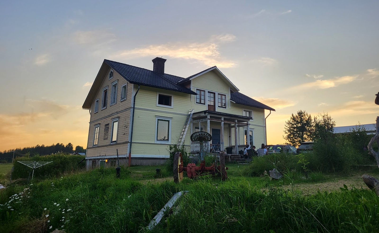 Strömgarden 1884 - lantliv Kaffestuga, Stuga und Stellplatz