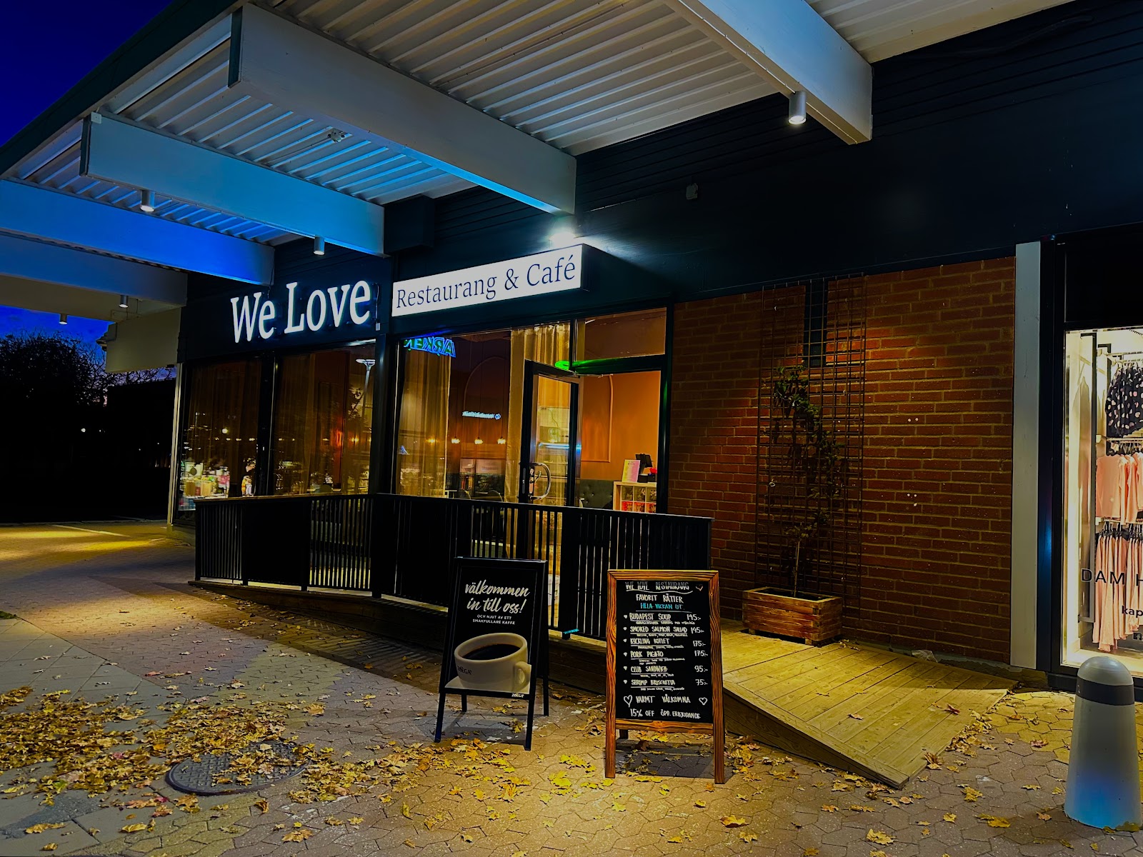 We love restaurang
