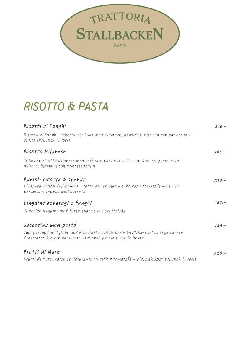 Trattoria Stallbacken