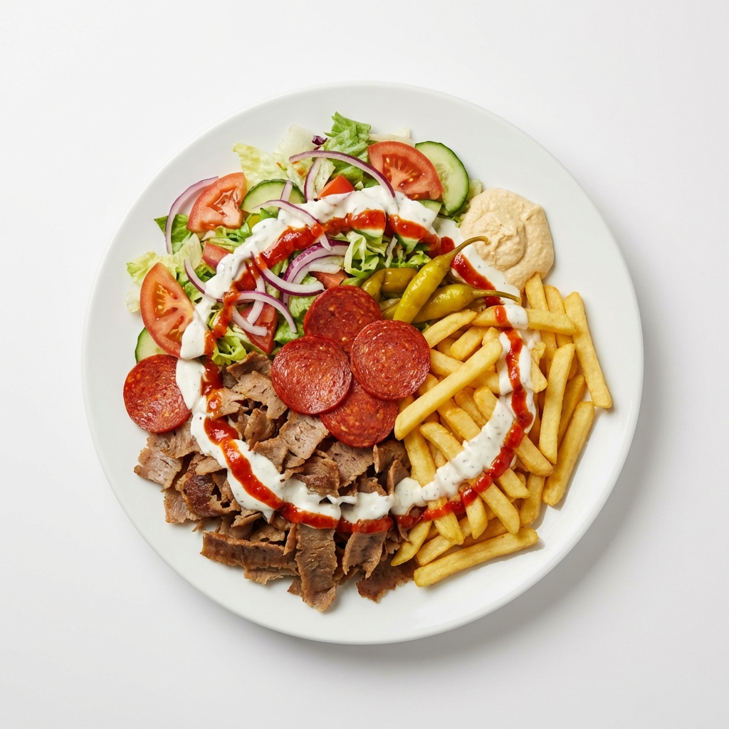 Bild på Deluxe Kebabtallrik