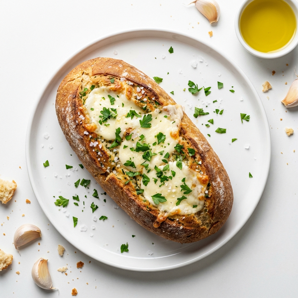 Bild på Vitlöksbröd